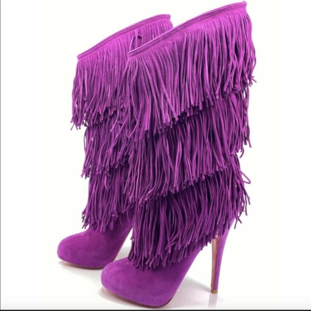 Christian Louboutin Forever Tina Knee High Boots